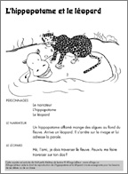 L'hippopotame et le léopard